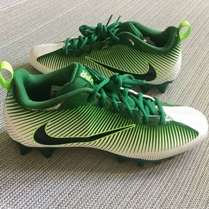 Nike Vapor Strike 5 TD Football Cleats Green/White